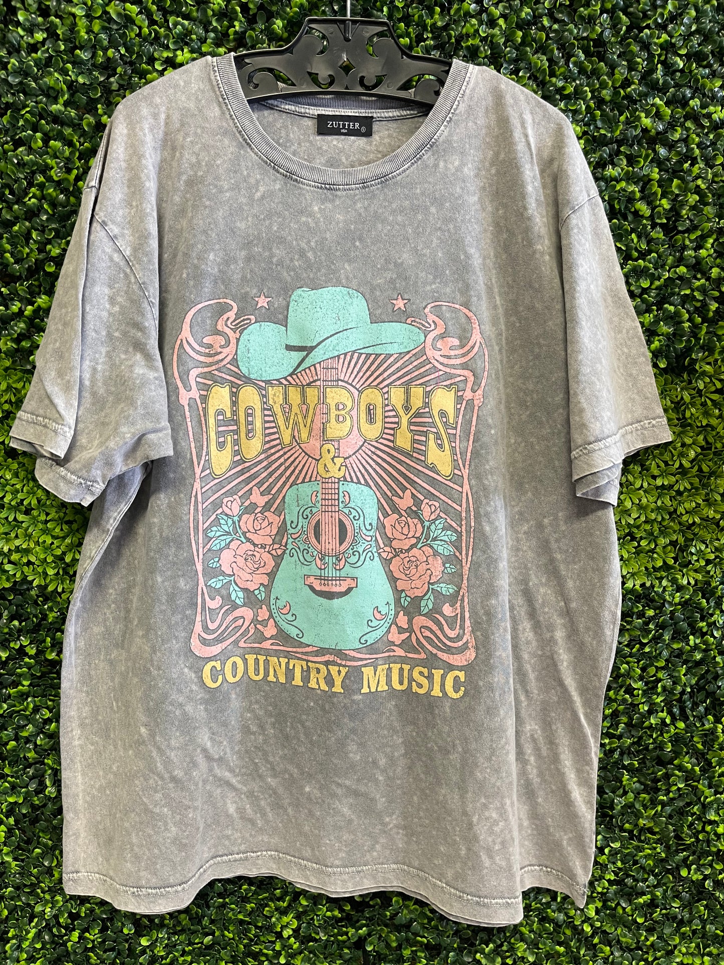Cowboys and Country Music Graphic Tee