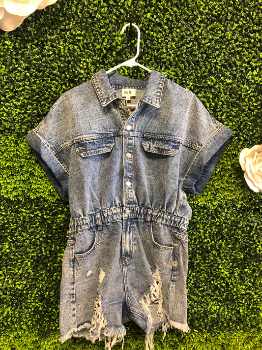 The Juni Denim Jumpsuit