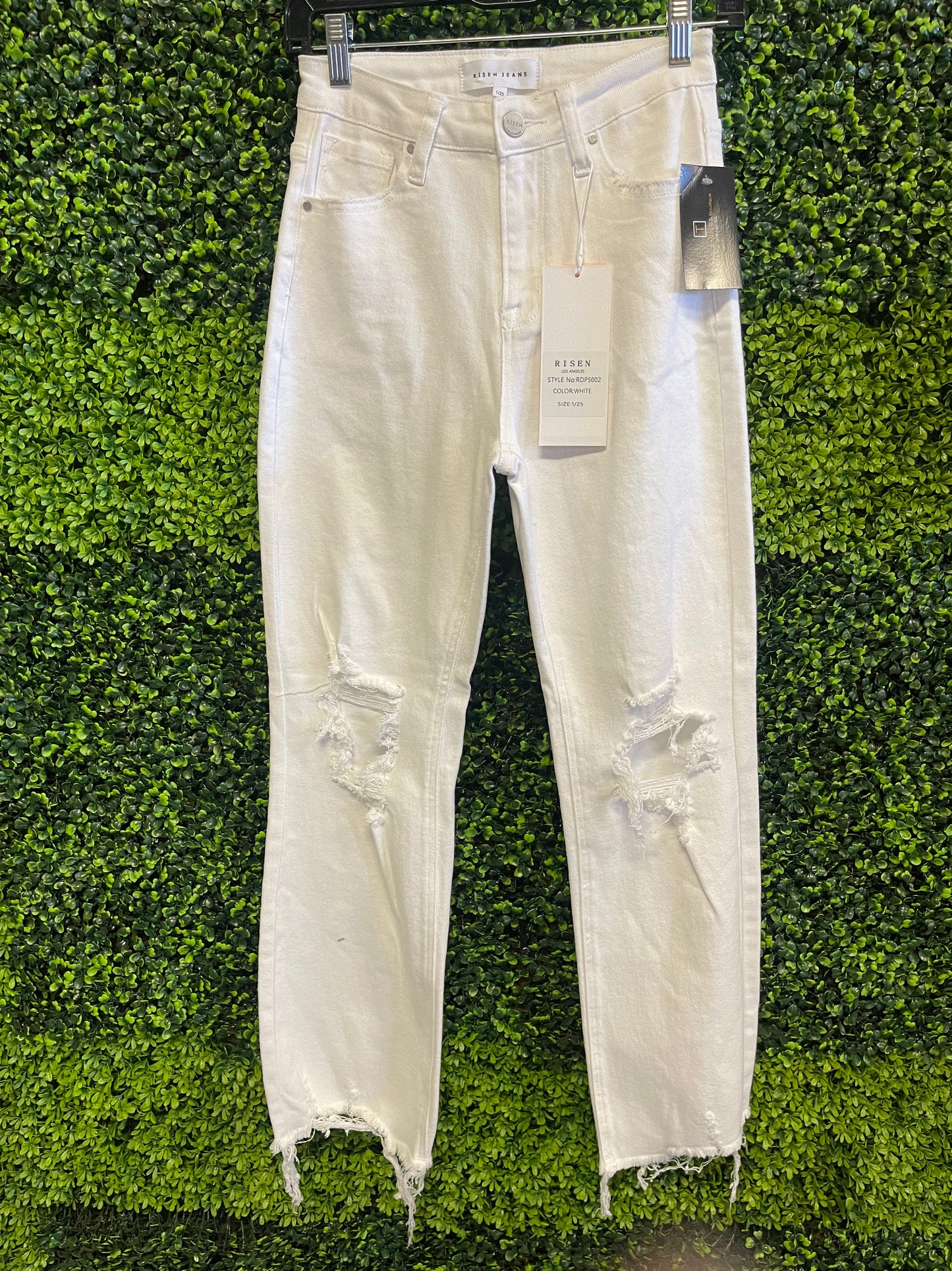 Grace High Rise Crop Jeans