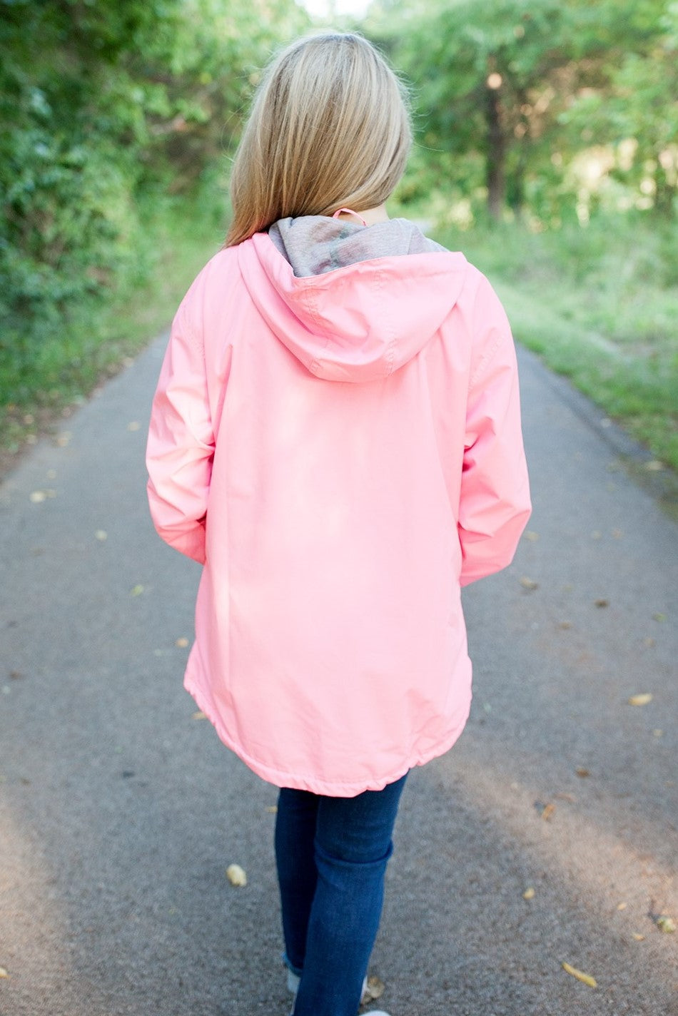 Chatham Anorak Pullover Neon Pink
