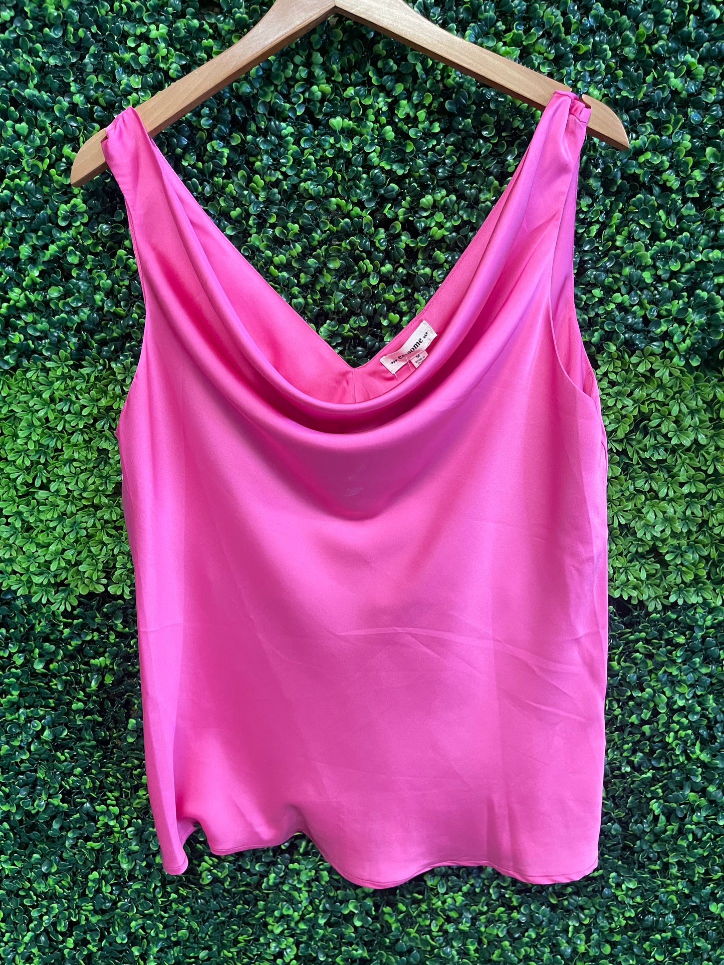 Back to Business Satin Top