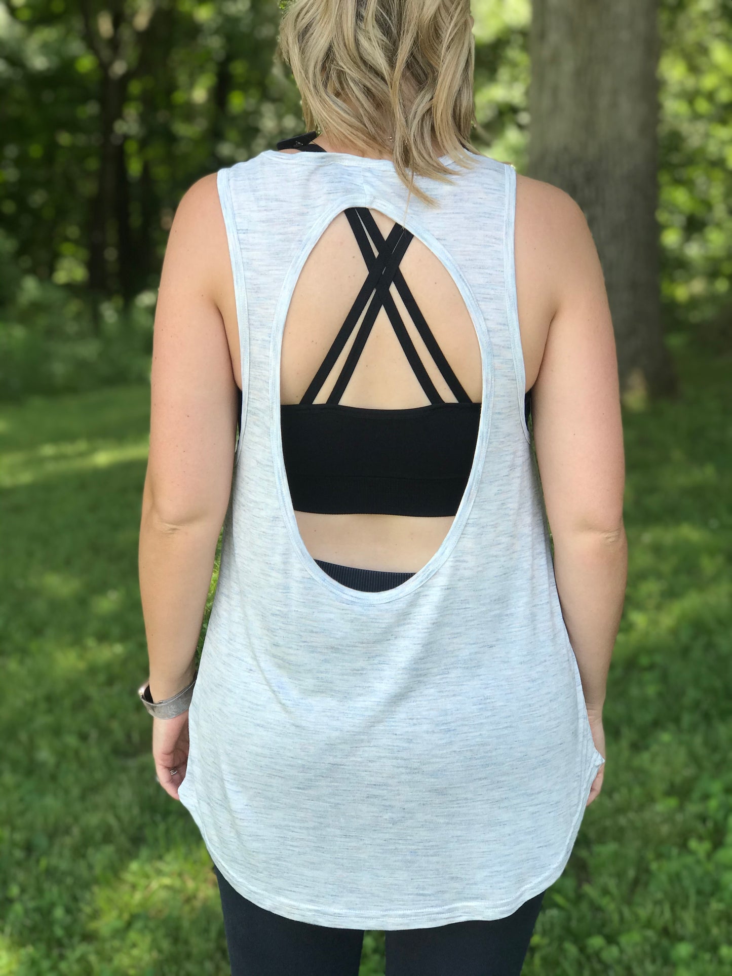 Seamless Criss Cross Bra